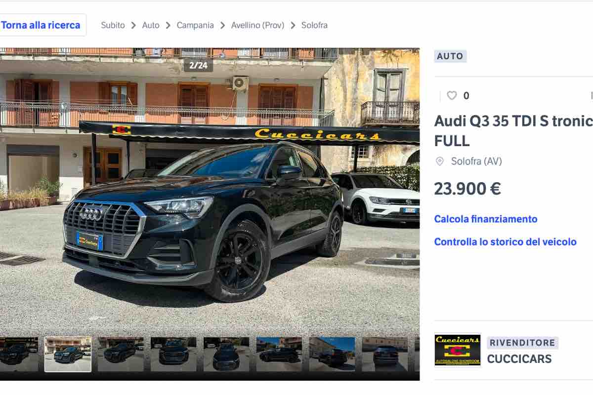 Audi Q3 costo basso offerta