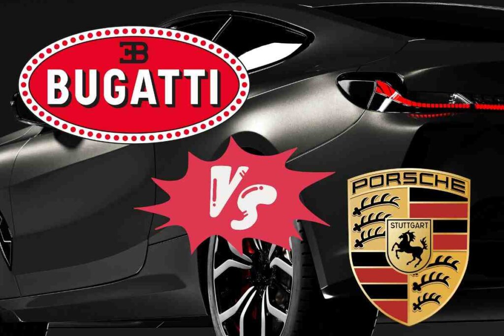 Bugatti, l'optional più caro di una Porsche