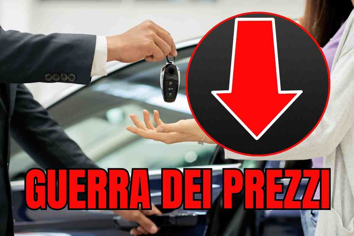 guerra dei prezzi auto chiavi acquisto